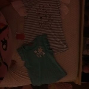 I'm selling 2 kid girl tops.